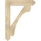 Ekena Millwork Legacy Arts & Crafts Rough Sawn Bracket, Douglas Fir, 4"W x 24"D x 32"H BKT04X24X32LEC03RDF - alternate 2
